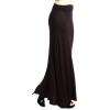 imageLock and Love Womens Stylish Comfy Floor Length Flar Long Maxi SkirtWb296brown