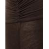 imageLock and Love Womens Stylish Comfy Floor Length Flar Long Maxi SkirtWb296brown