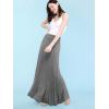 imageLock and Love Womens Stylish Comfy Floor Length Flar Long Maxi SkirtWb296hdg