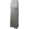 imageLock and Love Womens Stylish Comfy Floor Length Flar Long Maxi SkirtWb296heathergrey