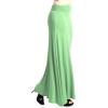 imageLock and Love Womens Stylish Comfy Floor Length Flar Long Maxi SkirtWb296mint