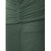 imageLock and Love Womens Stylish Comfy Floor Length Flar Long Maxi SkirtWb296olive
