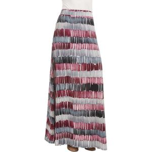 imageLock and Love Womens Casual Comfy Stylish High Waist Flare Long Maxi Skirt  Available in Print ampamp Solid OptionsWb1448wineblack