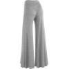imageLL Womens Chic Palazzo Lounge Pants  Made in USAWb750heathergray