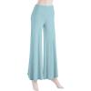 imageLL Womens Chic Palazzo Lounge Pants  Made in USAWb750lightblue