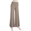 imageLL Womens Chic Palazzo Lounge Pants  Made in USAWb750taupe