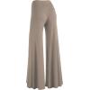 imageLL Womens Chic Palazzo Lounge Pants  Made in USAWb750taupe