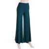 imageLL Womens Chic Palazzo Lounge Pants  Made in USAWb750teal