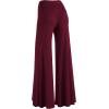 imageLL Womens Chic Palazzo Lounge Pants  Made in USAWb750wine
