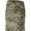 imageLock and Love Womens Casual High Waist SolidTie Dye Fold Over Flowy Long Maxi SkirtWb1058olive