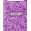imageLock and Love Womens Casual High Waist SolidTie Dye Fold Over Flowy Long Maxi SkirtWb1058purple