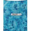 imageLock and Love Womens Casual High Waist SolidTie Dye Fold Over Flowy Long Maxi SkirtWb1058teal