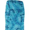 imageLock and Love Womens Casual High Waist SolidTie Dye Fold Over Flowy Long Maxi SkirtWb1058teal