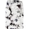 imageLock and Love Womens Casual High Waist SolidTie Dye Fold Over Flowy Long Maxi SkirtWb1058whiteblack