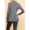 imageLock and Love Womens Casual Long Open Front Drape Lightweight Duster High Low Hem Maxi Long Sleeve CardiganWsk2388hdg