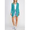 imageLock and Love Womens Drape Front Open Cardigan Long Sleeve Irregular Hem S5XL Plus SizeWsk2105jade