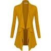 imageLock and Love Womens Drape Front Open Cardigan Long Sleeve Irregular Hem S5XL Plus SizeWsk2105mustard