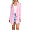 imageLock and Love Womens Drape Front Open Cardigan Long Sleeve Irregular Hem S5XL Plus SizeWsk2105pink