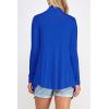 imageLock and Love Womens Drape Front Open Cardigan Long Sleeve Irregular Hem S5XL Plus SizeWsk2105royalbrite