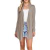 imageLock and Love Womens Drape Front Open Cardigan Long Sleeve Irregular Hem S5XL Plus SizeWsk2105taupe