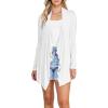 imageLock and Love Womens Drape Front Open Cardigan Long Sleeve Irregular Hem S5XL Plus SizeWsk2105white