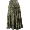 imageLock and Love Womens Solid Ombre Lightweight Flare Midi Pull On Closure Skirt SXXXL Plus SizeWb2345olive
