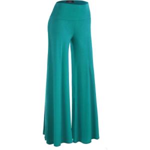imageLL Womens Chic Palazzo Lounge Pants  Made in USAWb750jade