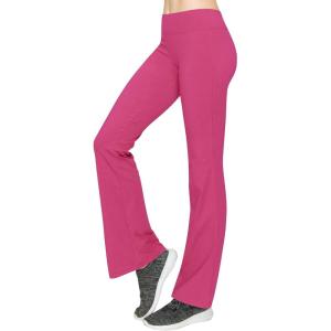 imageLock and Love Womens Comfy Cotton Spandex Stretchy Slim Fit Bootleg Ankel Lenth Capri Casual Workout Yoga Leggings