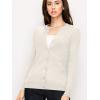 imageLL Womens Keep It Classic Round CardiganWsk781ivory