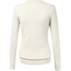 imageLL Womens Keep It Classic Round CardiganWsk781ivory