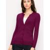 imageLL Womens Keep It Classic Round CardiganWsk781magenta