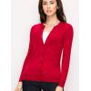 imageLL Womens Keep It Classic Round CardiganWsk781red