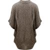 imageLock and Love Kimono Style Womens Short Sleeve OpenFront Batwing Cardigan Loose fitWsk1528khakiblack