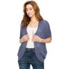 imageLock and Love Kimono Style Womens Short Sleeve OpenFront Batwing Cardigan Loose fitWsk1528navy