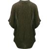 imageLock and Love Kimono Style Womens Short Sleeve OpenFront Batwing Cardigan Loose fitWsk1528oliveblack