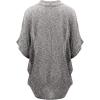 imageLock and Love Kimono Style Womens Short Sleeve OpenFront Batwing Cardigan Loose fitWsk1528whiteblack