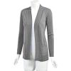 imageLock and Love Womens Open Front Knit CardiganWsk926gray