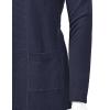 imageLock and Love Womens Open Front Knit CardiganWsk926navy