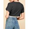 imageLock and Love Womens Versatile Open Front Lightweight Short Sleeve Bolero ShrugWsk1529black