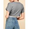 imageLock and Love Womens Versatile Open Front Lightweight Short Sleeve Bolero ShrugWsk1529heatherdarkgrey