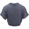 imageLock and Love Womens Versatile Open Front Lightweight Short Sleeve Bolero ShrugWsk1529navy