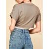 imageLock and Love Womens Versatile Open Front Lightweight Short Sleeve Bolero ShrugWsk1529taupe