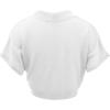 imageLock and Love Womens Versatile Open Front Lightweight Short Sleeve Bolero ShrugWsk1529white