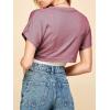 imageLock and Love Womens Versatile Open Front Lightweight Short Sleeve Bolero ShrugWsk1529wine