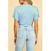 imageLock and Love Womens Versatile Open Front Lightweight Short Sleeve Bolero ShrugWsk1785aqua