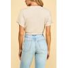 imageLock and Love Womens Versatile Open Front Lightweight Short Sleeve Bolero ShrugWsk1785cream