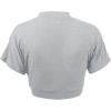 imageLock and Love Womens Versatile Open Front Lightweight Short Sleeve Bolero ShrugWsk1785heathergrey