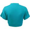 imageLock and Love Womens Versatile Open Front Lightweight Short Sleeve Bolero ShrugWsk1785jade