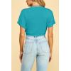 imageLock and Love Womens Versatile Open Front Lightweight Short Sleeve Bolero ShrugWsk1785jade