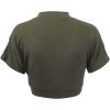 imageLock and Love Womens Versatile Open Front Lightweight Short Sleeve Bolero ShrugWsk1785olive